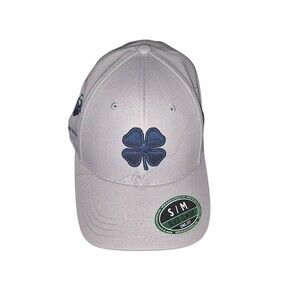 Clover Lucky Heather Silver Fitted S/M Golf Hat/Cap New W TAGS